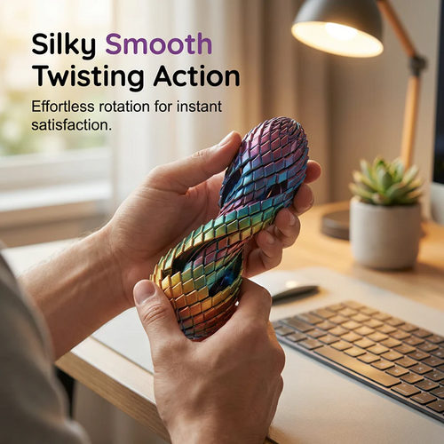 🎁 3D Dragon Egg 🦖 = the perfect anti-stress remedy: just a quick turn and the stress is instantly gone