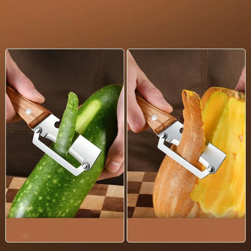 🥕🔥 Multifunctional Kitchen Vegetable Peeler – Stainless Steel Blade, Ergonomic Handle & Ideal for Fruits and Vegetables ✨