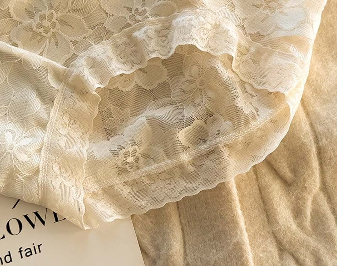 5PCS Women's Soft Lace Panties
