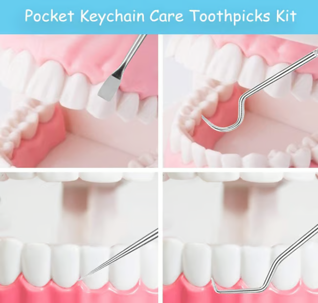 🏆German precision engineering! 0.1 mm ultra-fine tip for precise flossing✨ 🏆German precision engineering! 0.1 mm ultra-fine tip for precise flossing✨
