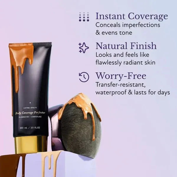 🔥BIG SALE – 49% OFF FREE BODY BRUSH!!💥Waterproof, lightweight, and smudge-free body makeup