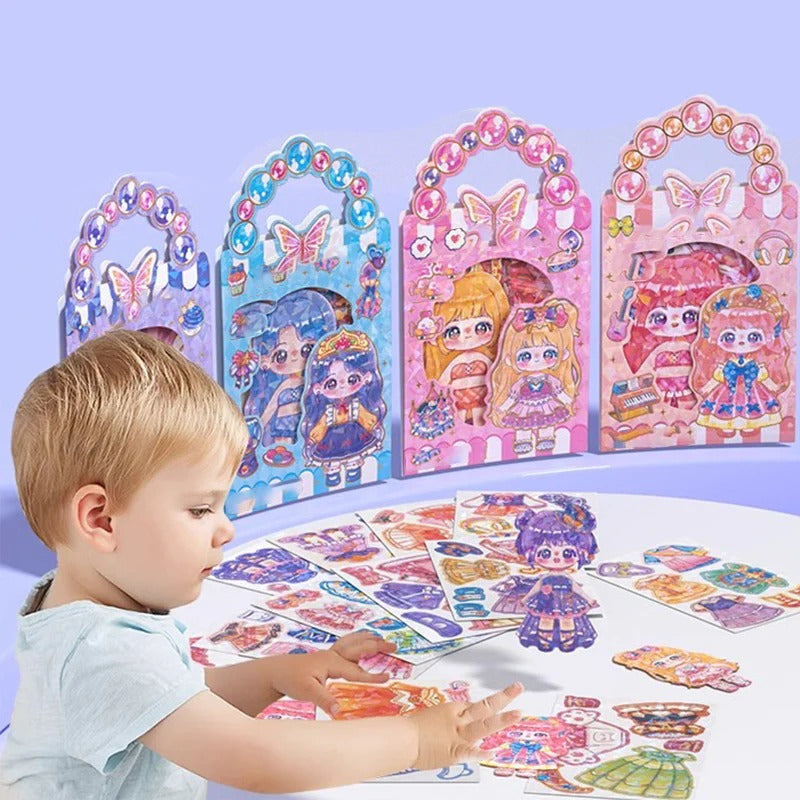 Magnetic Dress-Up Dolls – Reusable & Educational 👗🎨