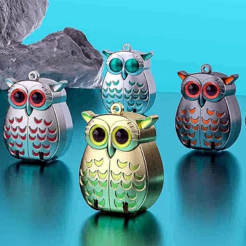 💥Mini foldable stainless steel owl scissors🦉