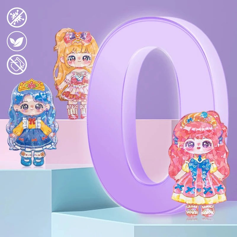 Magnetic Dress-Up Dolls – Reusable & Educational 👗🎨