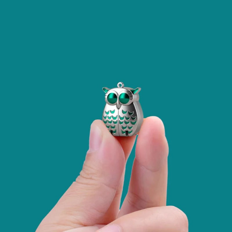 💥Mini foldable stainless steel owl scissors🦉