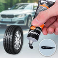 Waterproof and high temperature resistant tire repair adhesive