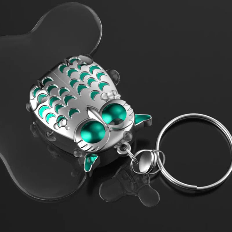 💥Mini foldable stainless steel owl scissors🦉