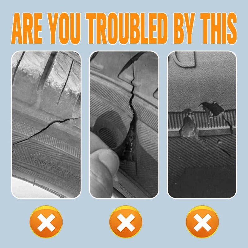 Waterproof and high temperature resistant tire repair adhesive